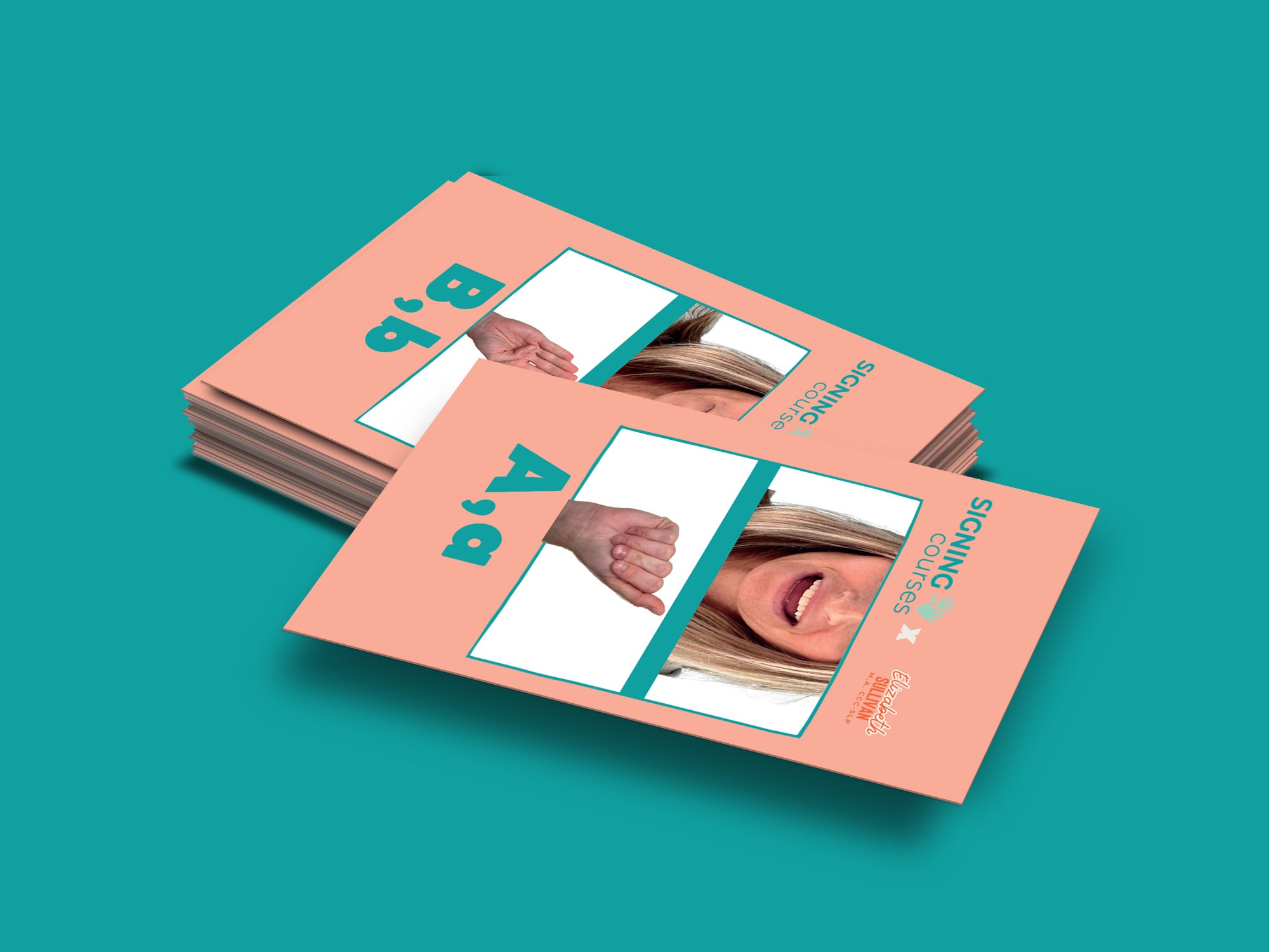 Asl Slp Digital Download ASL Speech & Language Alphabet Cards – Signing Courses