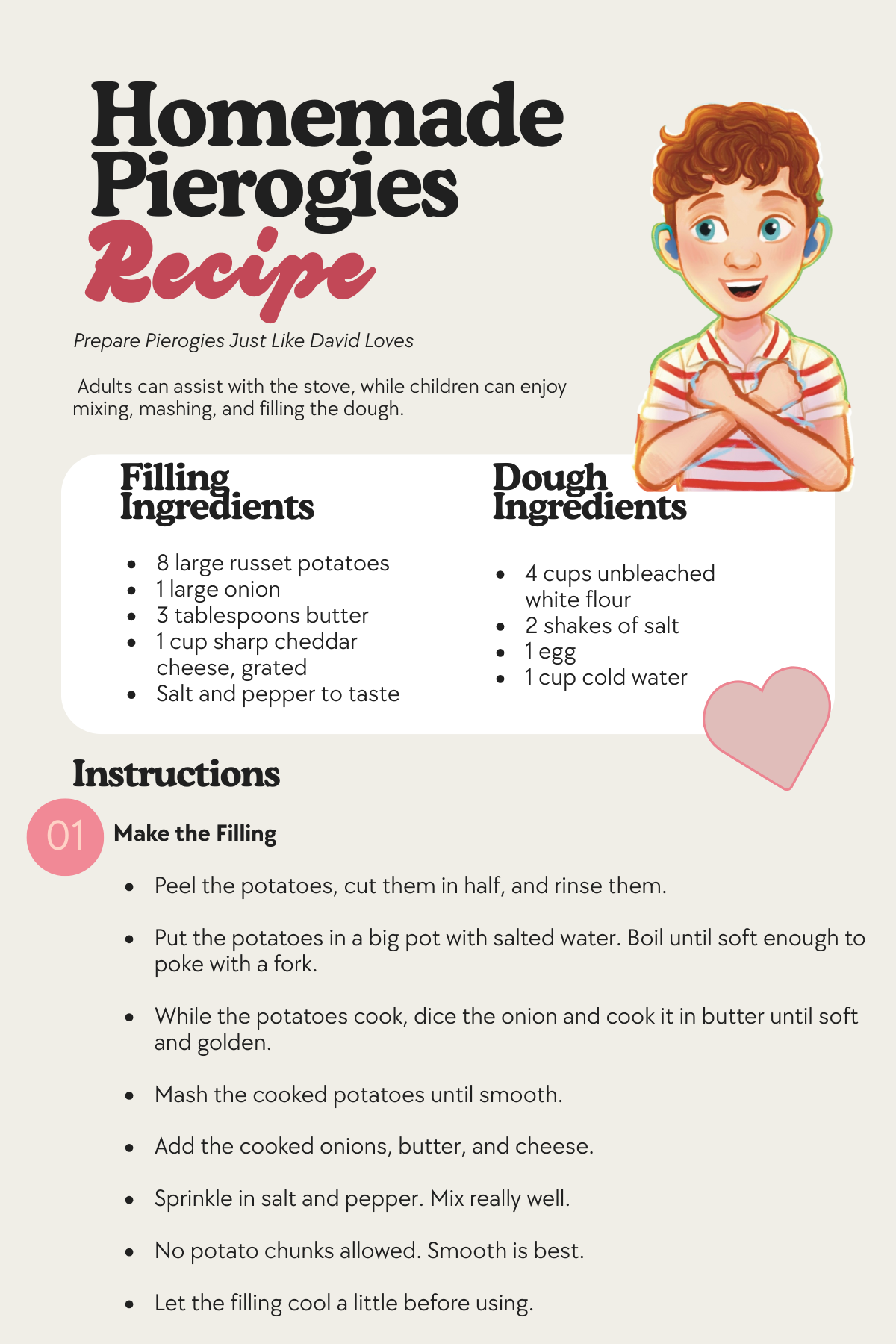 Homemade Pierogi Recipe (Free PDF)