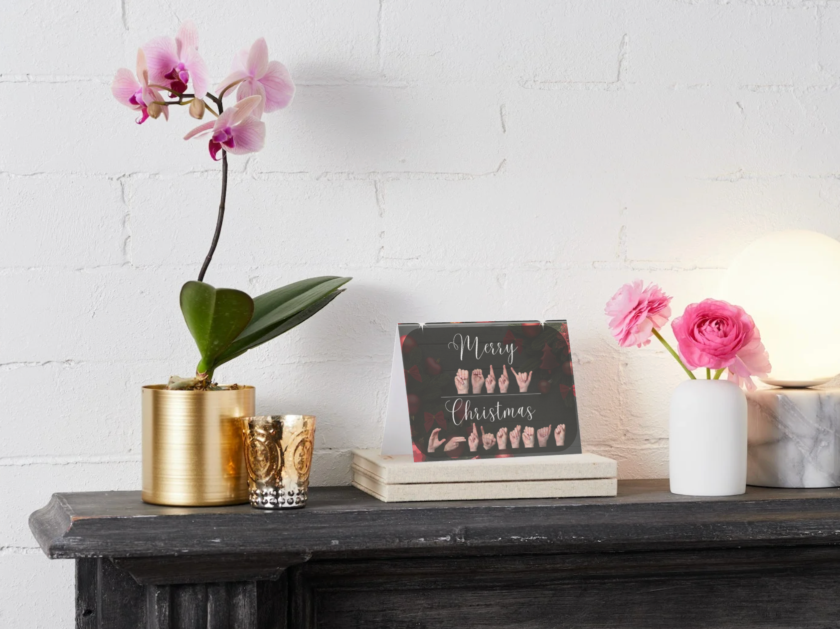 Christmas Card with ASL