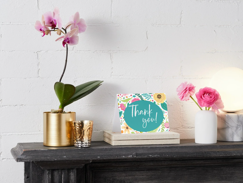 Digital Download Thank You Card with ASL